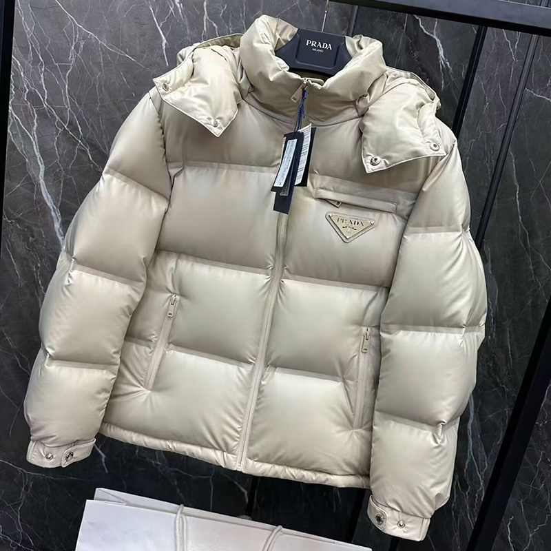 新国际90绒2025冬季新款保暧时尚羽绒服连帽长款潮流品质欧美范